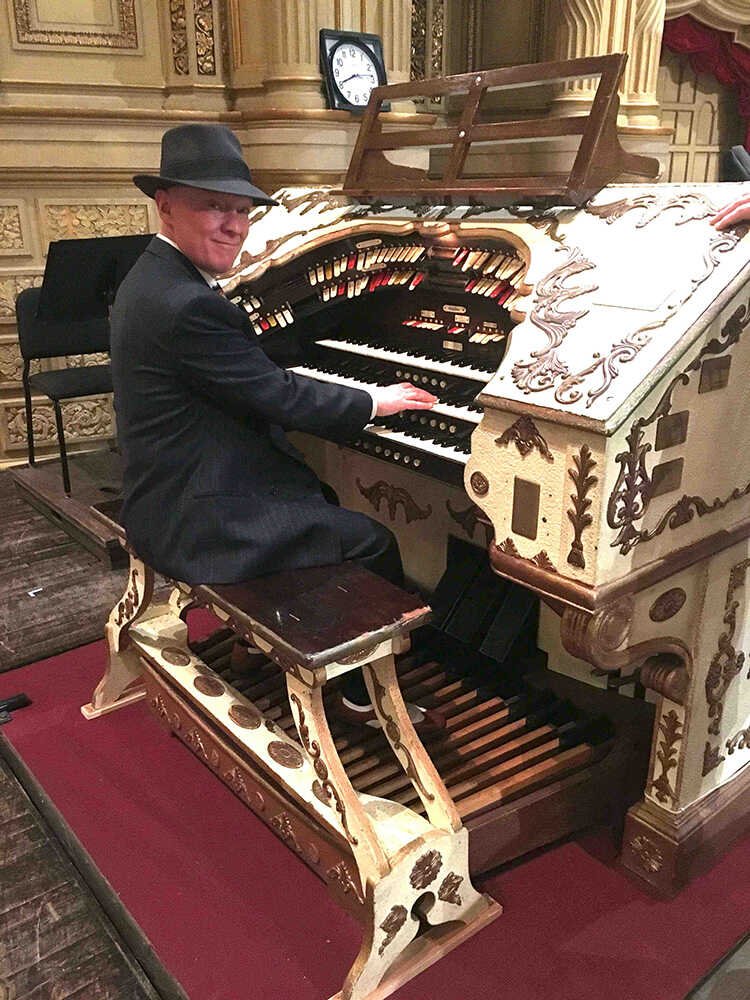 At the Mighty Wurlitzer the Orpheum Vancouver